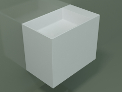 Lavabo sospeso (02UN33102, Glacier White C01, L 60, P 36, H 48 cm)