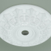 Modelo 3d Roseta com ornamento RW004 - preview