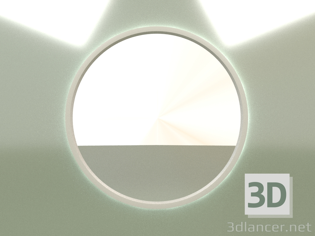 3d model Mirror CN 400 (Ash) - preview