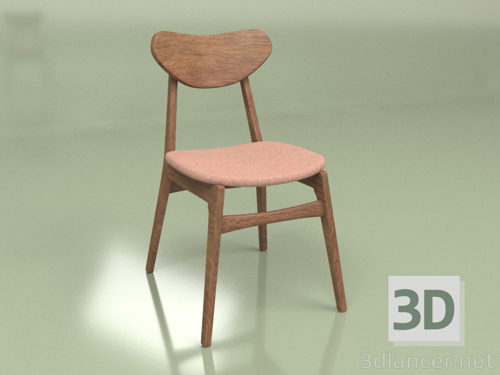 Modelo 3d Cadeira holandesa CH (marrom claro, nogueira) - preview