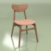 3d model Silla Dutch CH (marrón claro, nogal) - vista previa