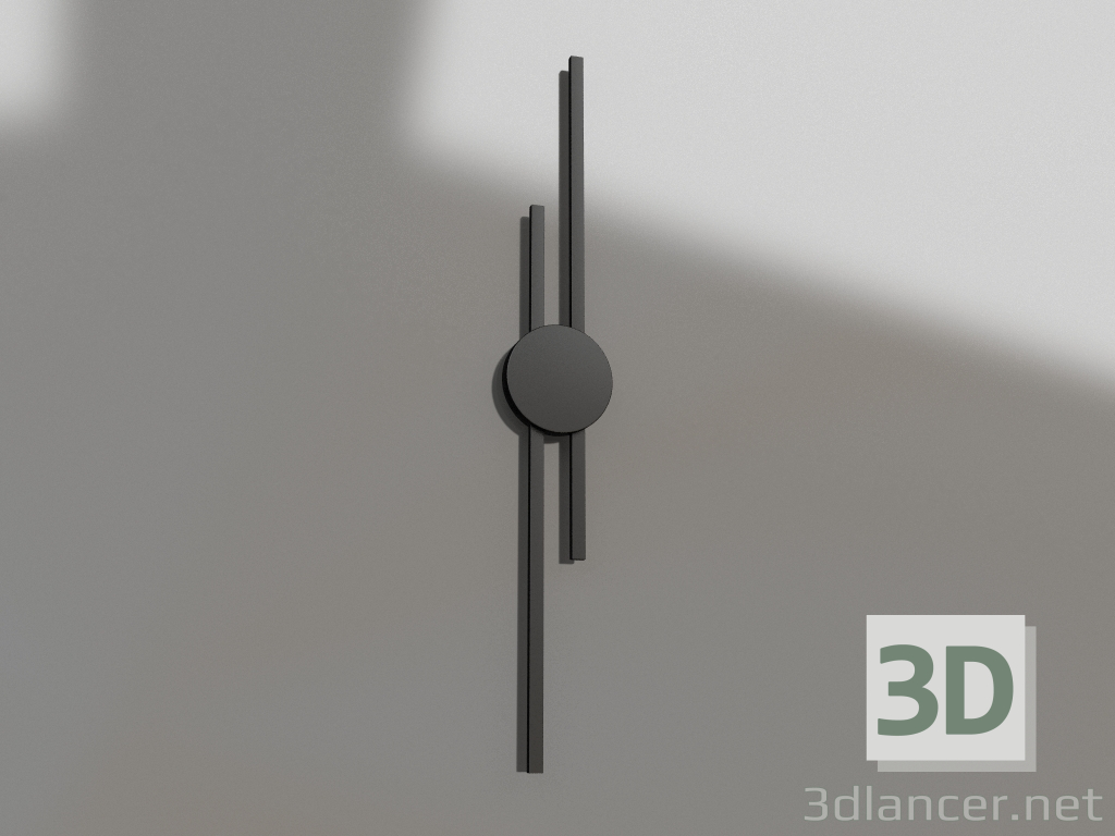 3d model Wall lamp Lauryn black (08428-902.19) - preview