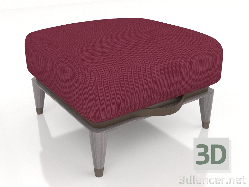 3d model Ottoman (B141) - preview