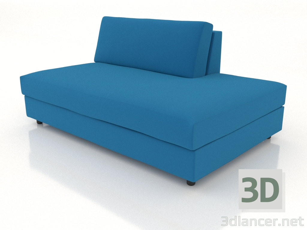 3d model Sofa module 103 single extended to the right - preview