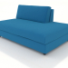 3d model Sofa module 103 single extended to the right - preview