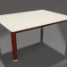 3d model Mesa de centro 70×94 (Rojo vino, DEKTON Danae) - vista previa