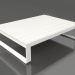 Modelo 3d Mesa de centro 120 (DEKTON Zenith, Branco) - preview