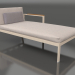 3d model Sofa module, section 2 right (Sand) - preview