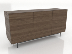 Kommode 1 1600 mm (Esche hell Nussbaum)