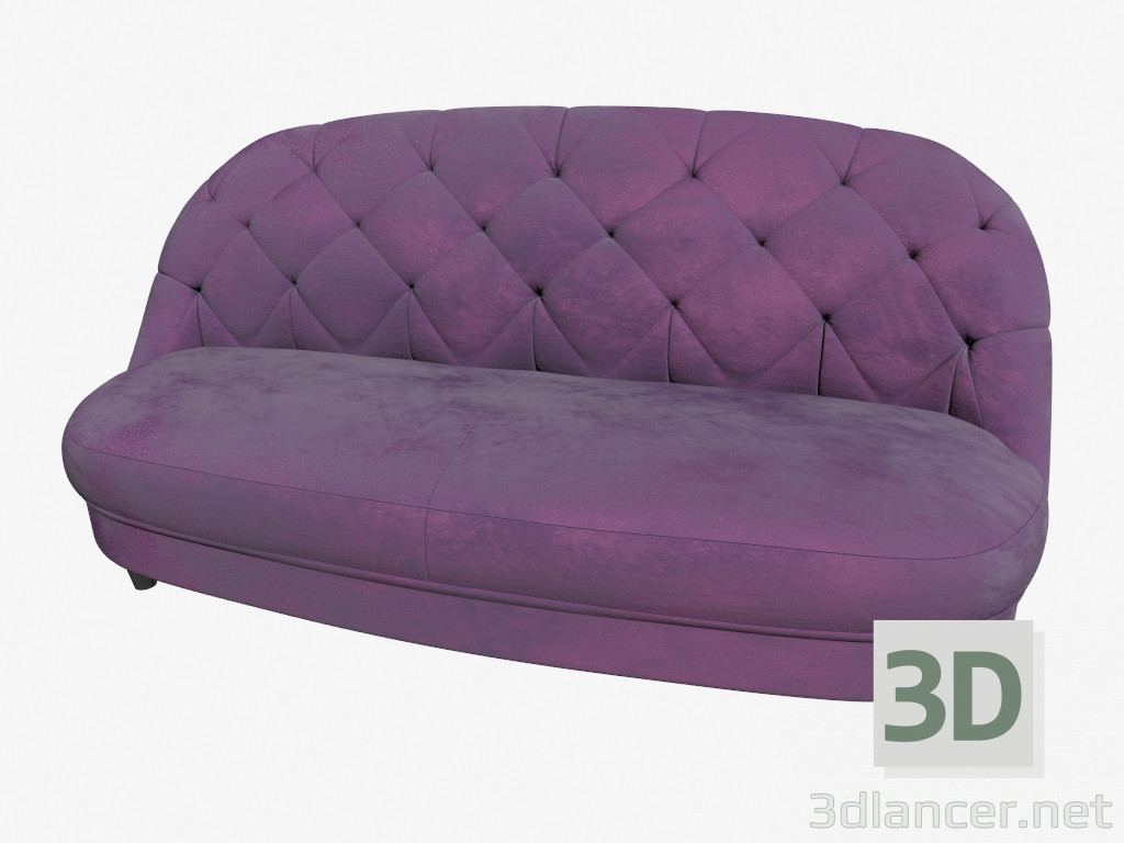 3d model Sofá Dalila - vista previa