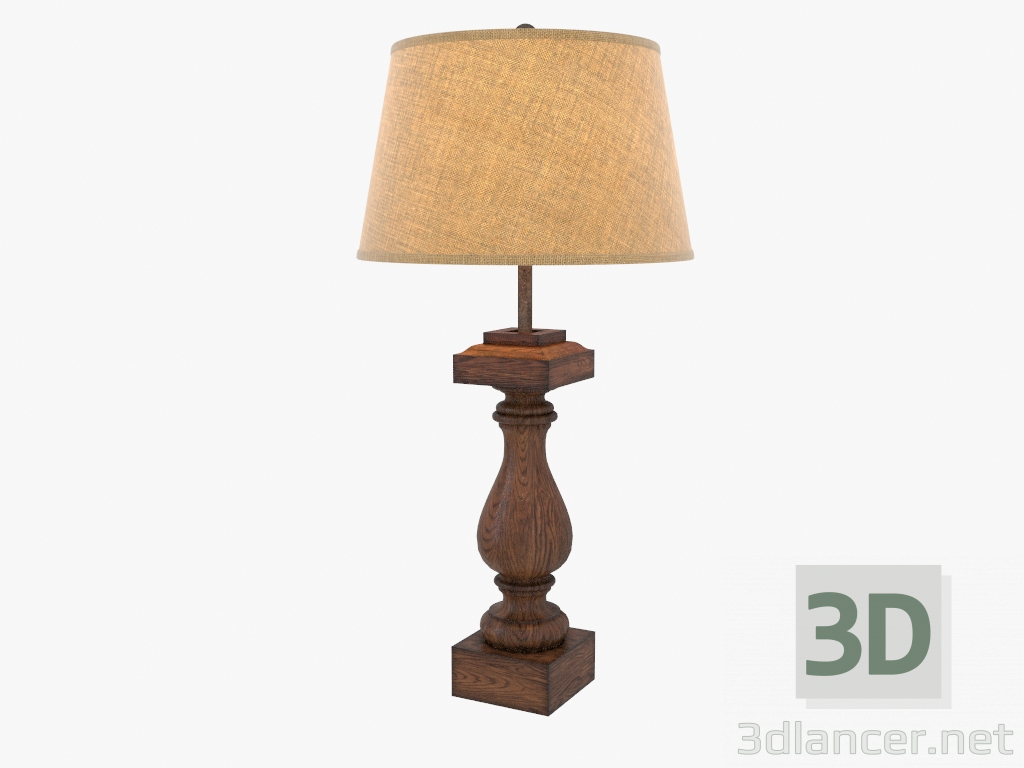 3d model Lámpara de mesa Lámpara (TL079-1-ABG) - vista previa