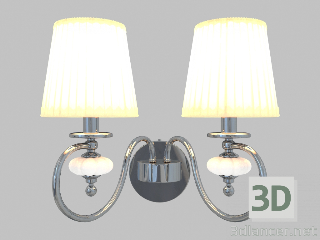 3 डी मॉडल Sconce (11002A) - पूर्वावलोकन