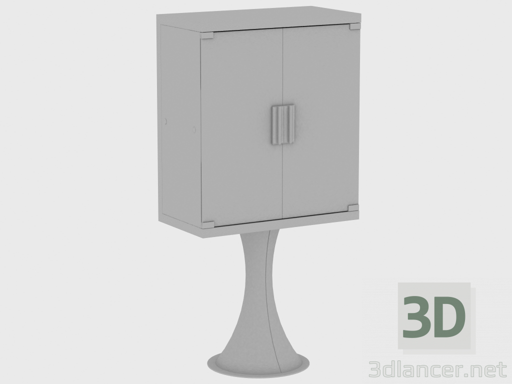 Modelo 3d Mostruário OSCAR DISPLAY CASE (80X42XH160) - preview