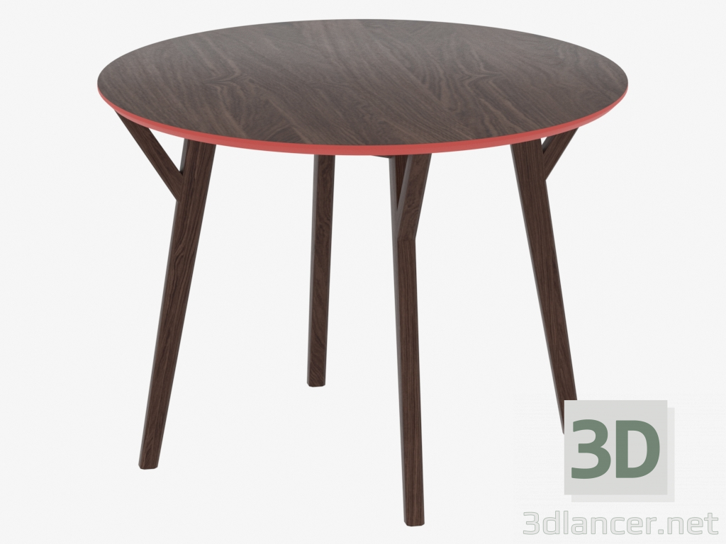 modello 3D Tavolo da pranzo CIRCLE (IDT011005007) - anteprima