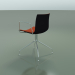 3d model Chair 0460 (swivel, with armrests, with front trim, polypropylene PO00109) - preview