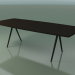 Modelo 3d Mesa em forma de sabão 5434 (H 74 - 100x240 cm, pés 180 °, folheados L21 wenge, V44) - preview