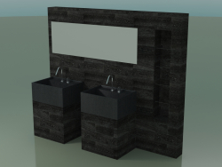 Sistema di arredo bagno (D03)