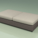 3d model Sofa module 002 (3D Net Gray) - preview