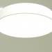 modello 3D Lampada da soffitto 3945-842RC 42W WH 4000K - anteprima