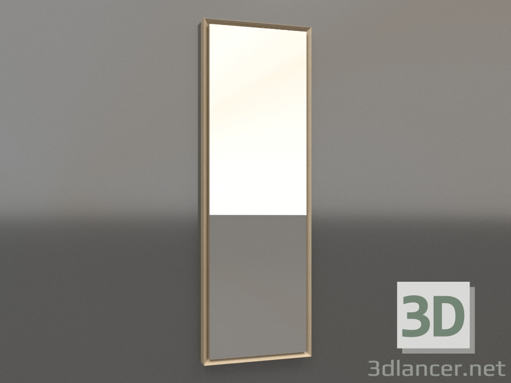 3d модель Дзеркало ZL 21 (400x1200, wood white) – превью