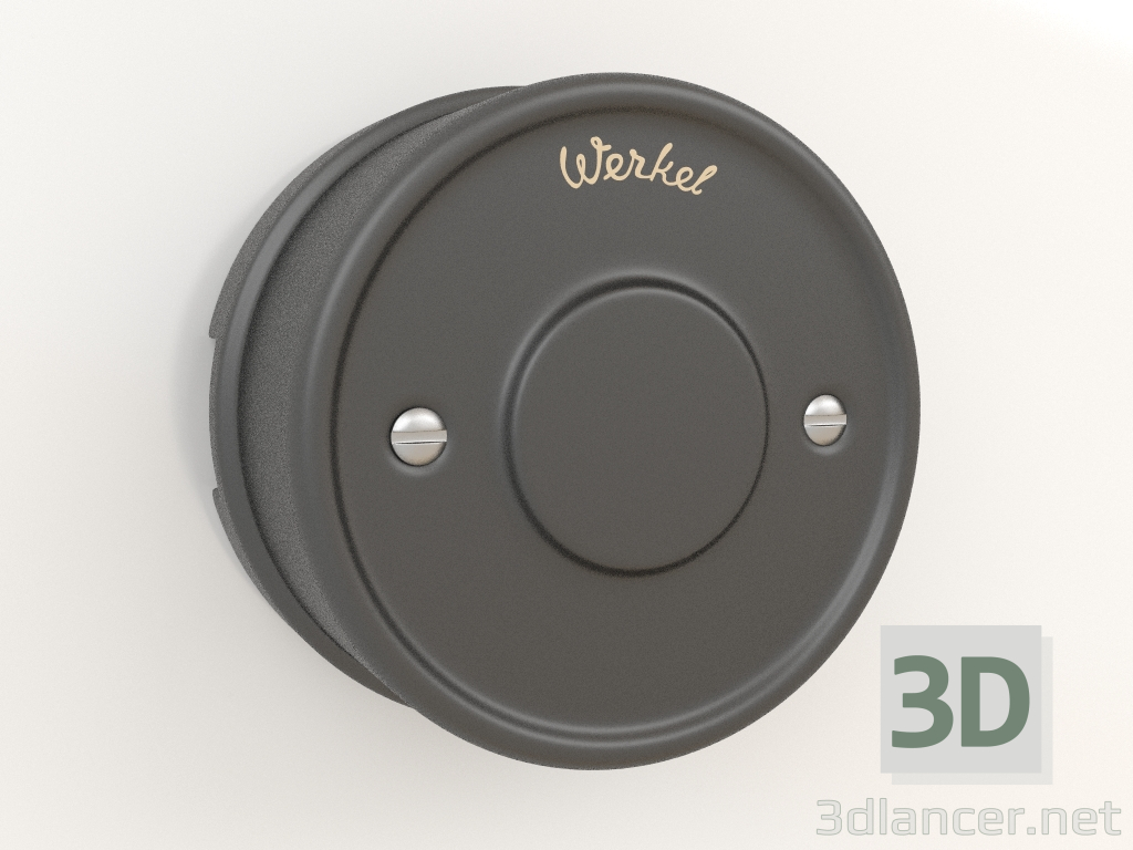 3d model Junction box (black) - preview