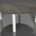 3d model Coffee table D 90 (White, DEKTON Radium) - preview