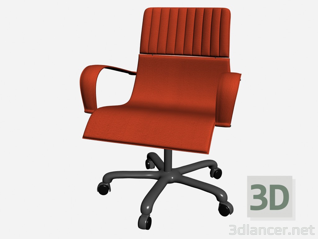 modèle 3D Fauteuil Herman ufficio - preview