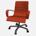 3d model Armchair Herman ufficio - preview