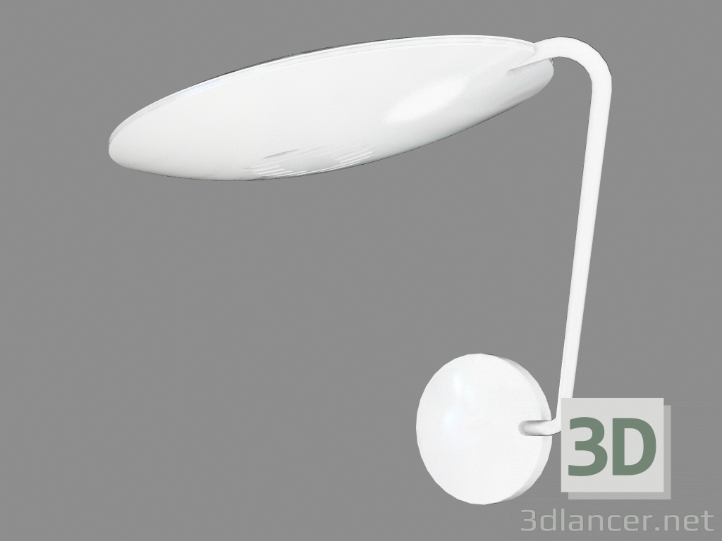 3d model Lámpara de pared 77 Zeta Parete - vista previa