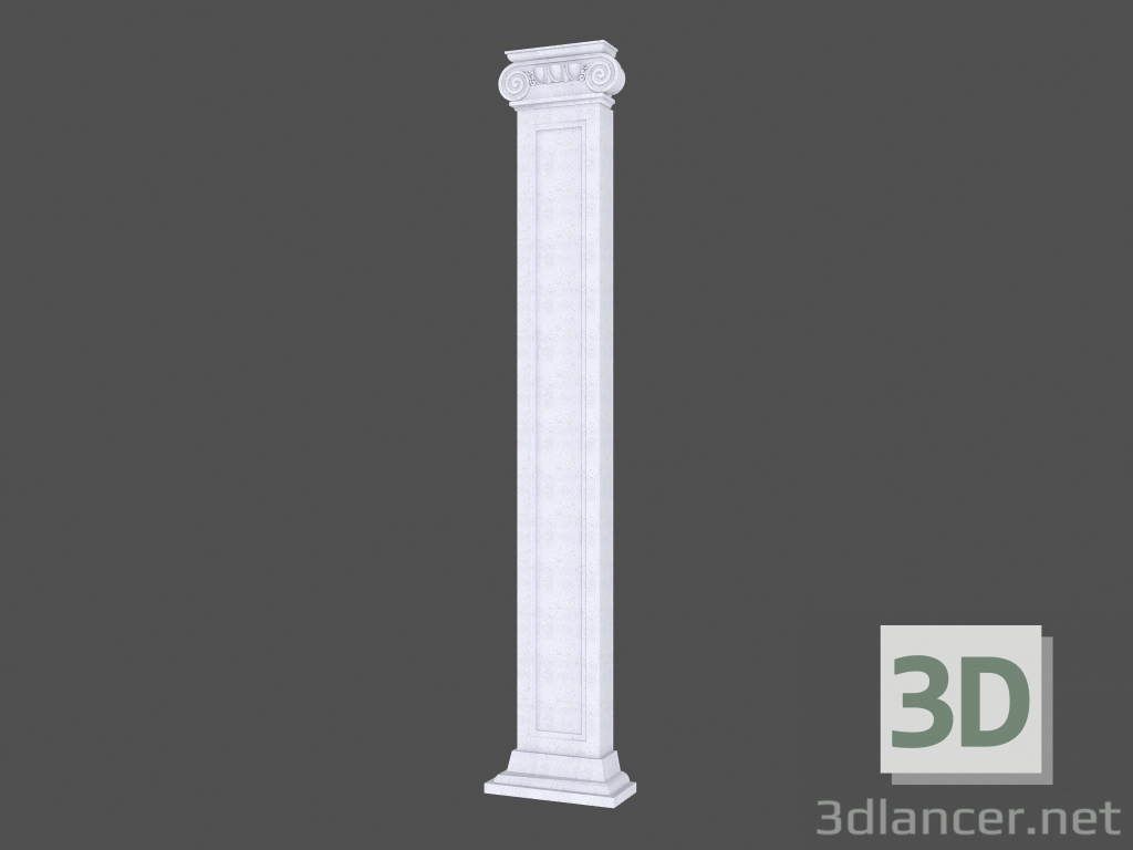 Modelo 3d Pilastra (P45IB) - preview