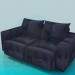 3D Modell Sofa - Vorschau