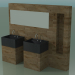 3d model Sistema de decoración de baño (D04) - vista previa