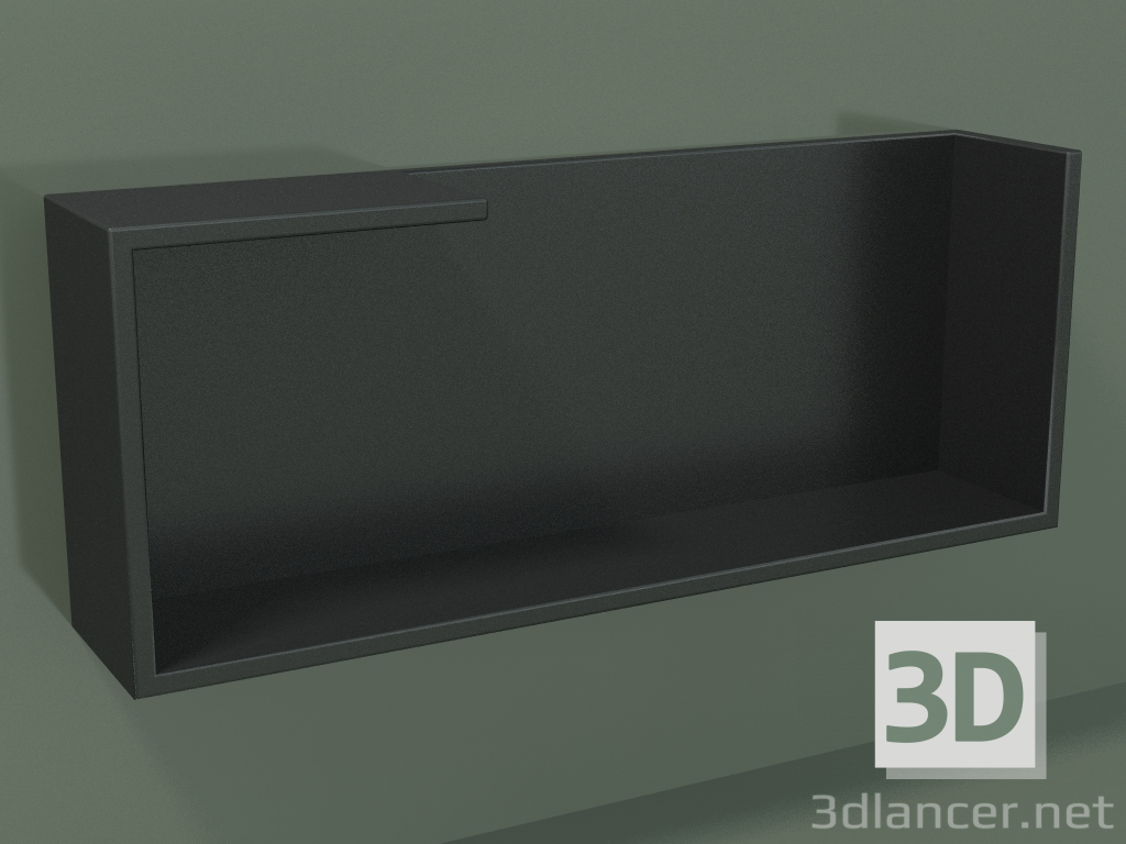 3d model Estante horizontal (90U19006, Deep Nocturne C38, L 60, P 12, H 24 cm) - vista previa