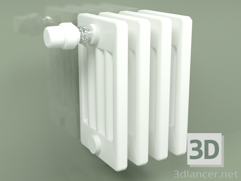 modello 3D Radiatore Delta Laserline (DL5, H 300 mm, RAL - 9016) - anteprima