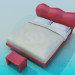 3d model Cama - vista previa