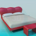 3d model Cama - vista previa