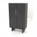 3d model Wardrobe W 02 (800x400x1400, wood black) - preview