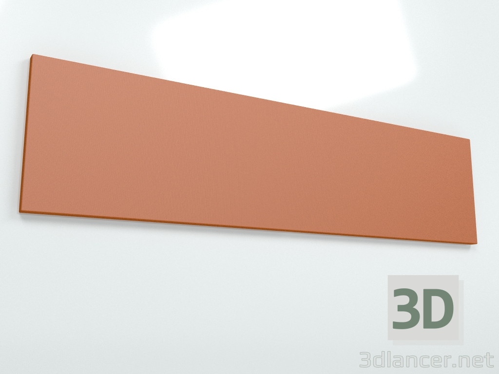 3d model Panel mural Mix MX09PG (2400x600) - vista previa