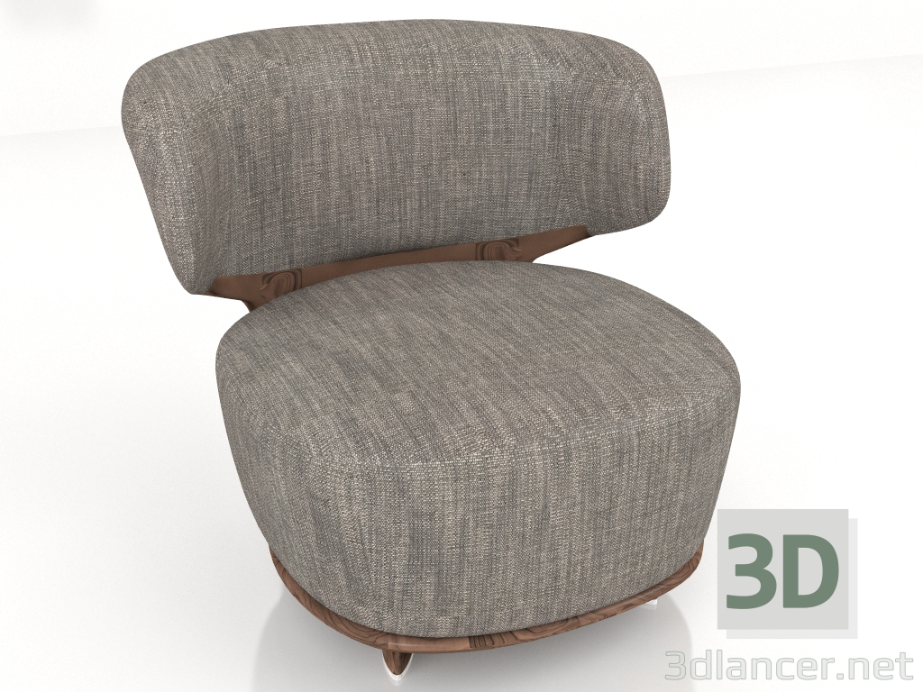 modèle 3D Fauteuil Icolounge - preview