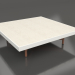 3d model Square coffee table (Agate gray, DEKTON Danae) - preview