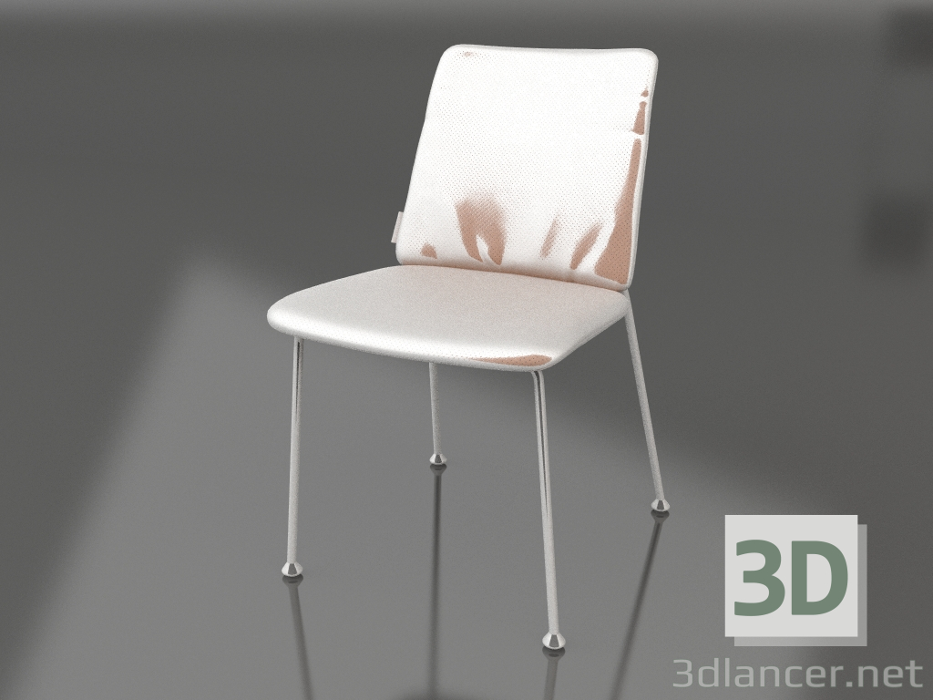 modèle 3D Chaise Fab (marron) - preview