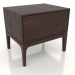 modello 3D Comodino FARGO 1 cassetto (rovere wengé) - anteprima