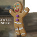 3d Gingerbread Man model buy - render