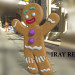 modèle 3D de Gingerbread Man acheter - rendu