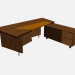 3d model Mesa de escribir a John scrivania lineare - vista previa