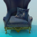 3d model Antique chair - preview