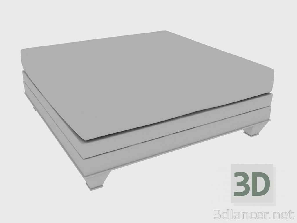 Modelo 3d Pufe CHOPIN LIVRE VOLTAR POUF (103X103XH42) - preview