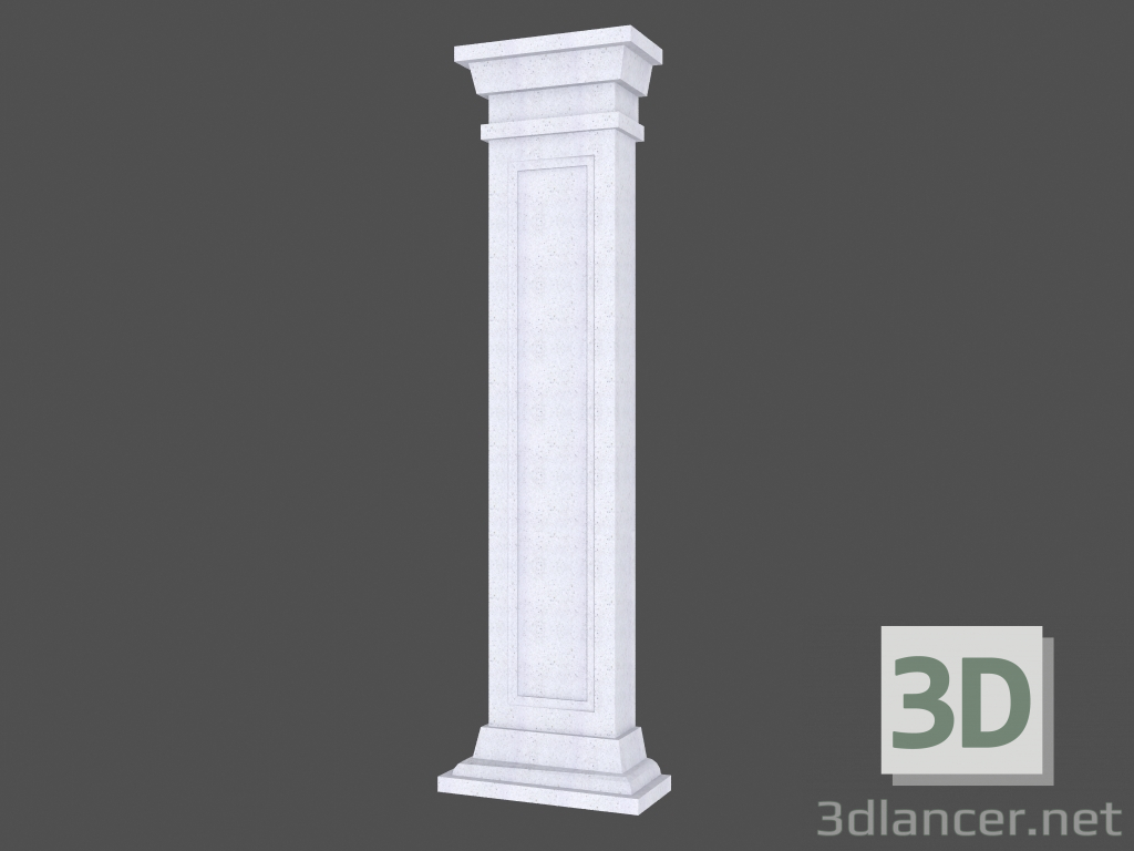 3d model Pilaster (P45RB) - preview