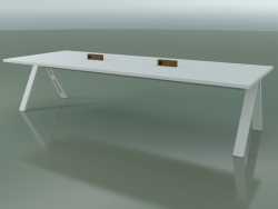 Table avec plan de travail 5010 (H 74-320 x 120 cm, F01, composition 2)