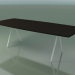 3D Modell Seifenförmiger Tisch 5434 (H 74 - 100x240 cm, 180 ° Beine, furniert L21 wenge, V12) - Vorschau